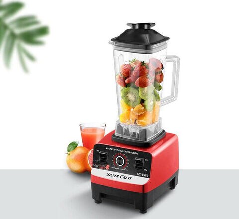 SILVER CREST 4500W Heavy Duty Commercial Grade Blender SC-1589 Multicolour