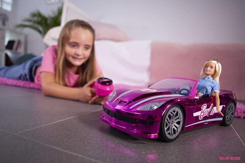 Buy Mondo Barbie RC Dream Car 2.4Ghz 63619 Online Shop Toys