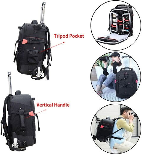 Camera trolley bag outlet