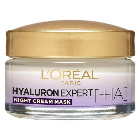 Loreal Paris Hyaluron Expert Replumping Moisturizing Night Cream Mask - 50 Ml