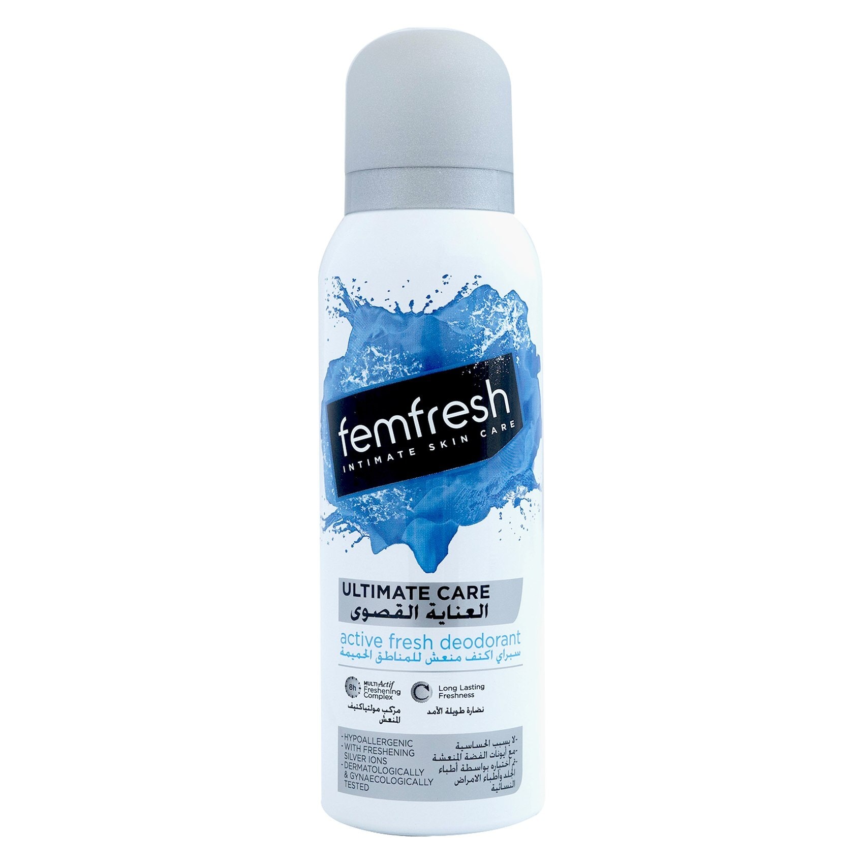 Buy Femfresh Ultimate Care Active Fresh Deodorant Clear 125ml Pack of 2  Online - Shop Beauty & Personal Care on Carrefour UAE