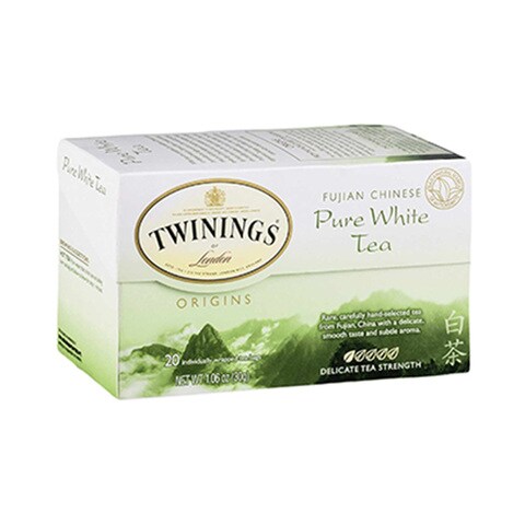 Twinings White Tea Pure 25 Sachets