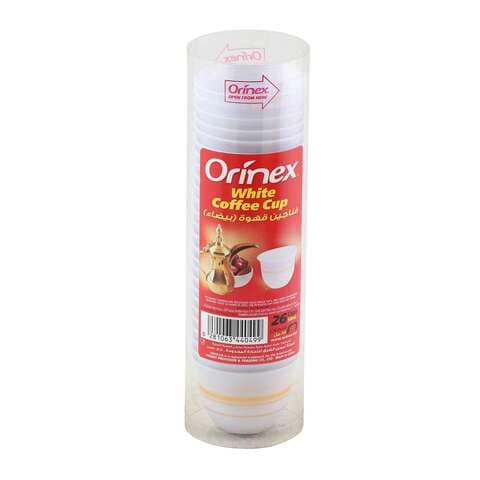 Orinex white coffee cup 26pieces