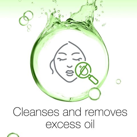 Neutrogena Oil Balancing Facial Wash Lime For Oily Skin 200ml