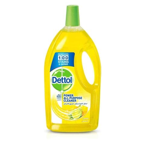 Dettol Multi Action Cleaner Lemon 3l With Dettol Power All Purpose Cleaner Lemon 500ml