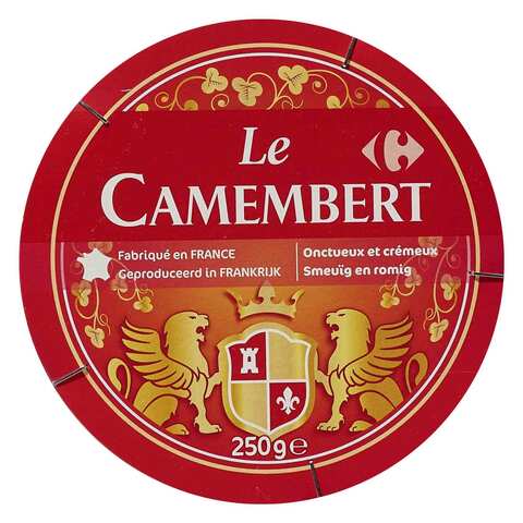 Buy Carrefour Camembert 45% Cheese 250g in Saudi Arabia