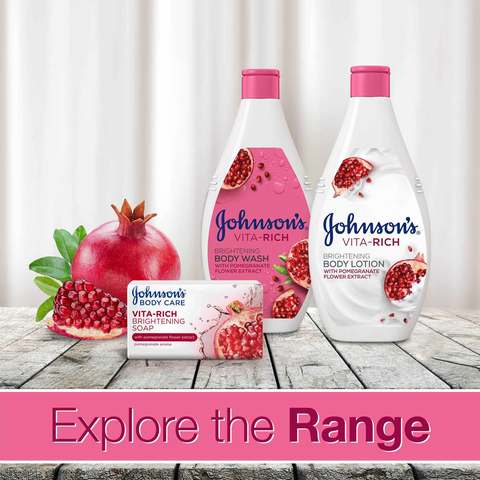 Johnson&#39;s Body Wash Vita-Rich Brightening Pink 250ml