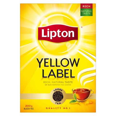Lipton Yellow Label Classic Loose Black Tea 200g