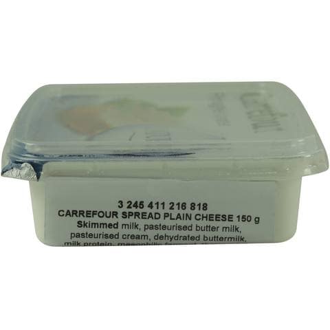 Carrefour Spread Plain Cheese 150g
