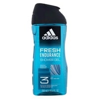 Adidas Fresh Endurance 3-In-1 Shower Gel Blue 250ml