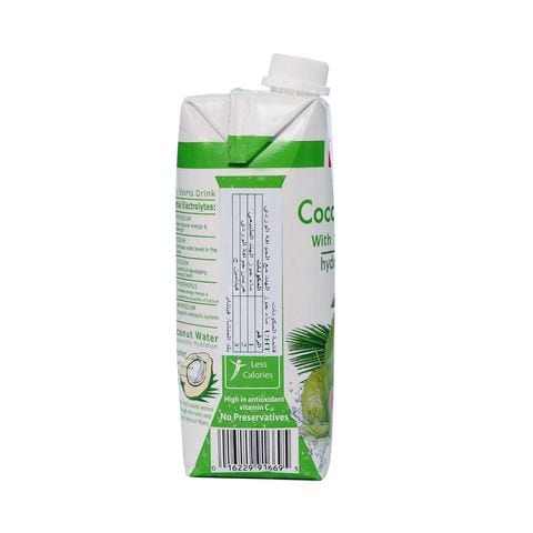 Foco 100% Pure Coconut Water With Pink Guava 500ml
