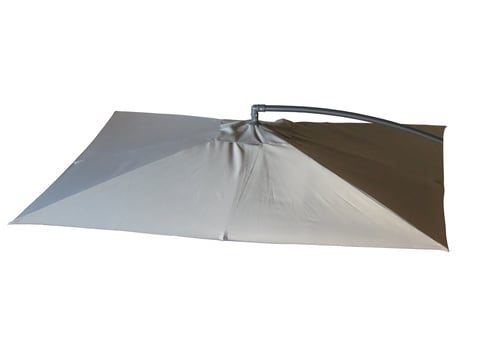 Cantilever Square Shape Garden Umbrella, Size 2.45meter