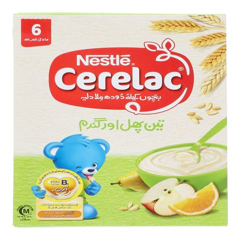 Nestle Cerelac Orange &amp; Apple 6 Months and above 350g