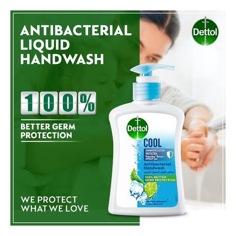 Dettol Cool Anti- Bacterial Liquid Hand Wash 400ml