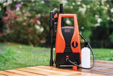 Buy Black Decker Pressure Washer 1400W Orange Black Pw1450Td