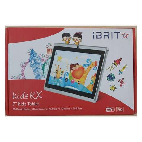 IBrit KIDS KX 1GB RAM 4GB ROM 1GB 7-Inch Tablet Blue