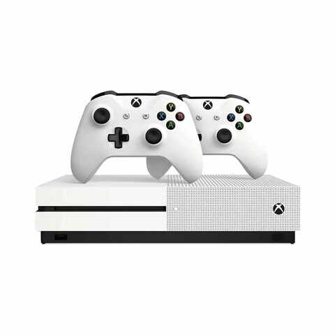 Microsoft Xbox One S 1TB Console With Extra Wireless Controller White