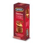 Buy Mcvities Digestive Biscuit Thins - Milk Chocolate Flavor - 150 gram in Egypt