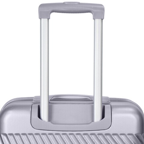 Carry on cheap luggage silver