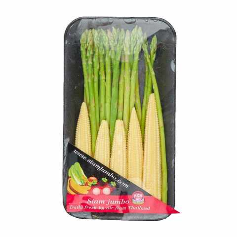 Baby Corns and Baby Asparagus 125g