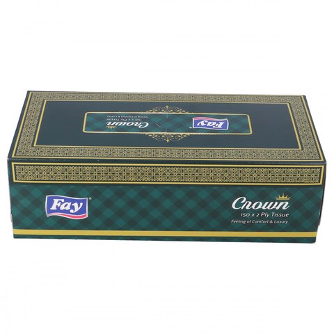 Fay Crown Luxury Tissue (150 x 2 Ply Tissues)
