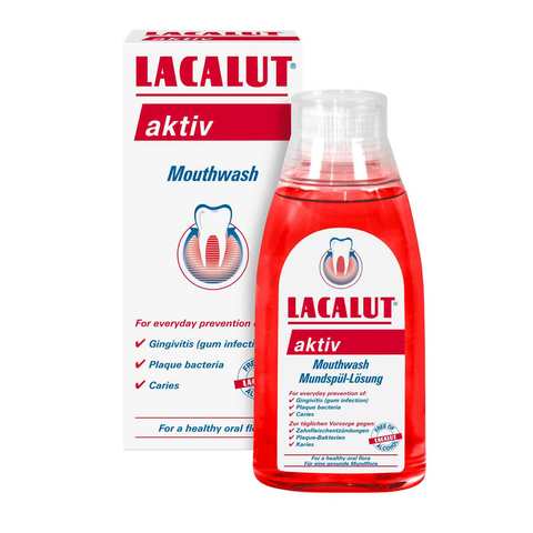 Lacalut Mouthwash Active Solution 300 Ml