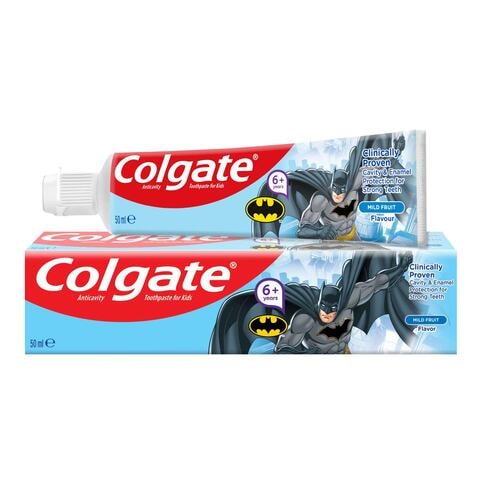 Buy Colgate Batman Toothpaste White 50ml Online - Shop Baby Products on  Carrefour UAE