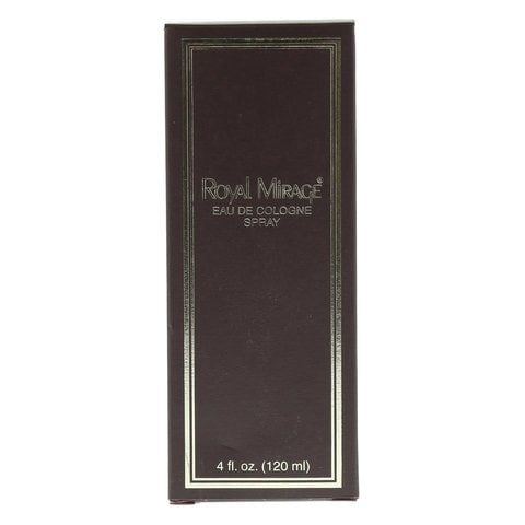Royal Mirage Classic Eau De Cologne Brown 120ml