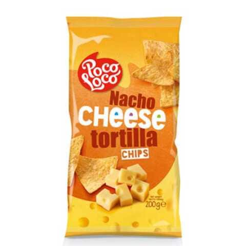 Buy Poco Loco Cheese Tortilla Chips 125g in UAE
