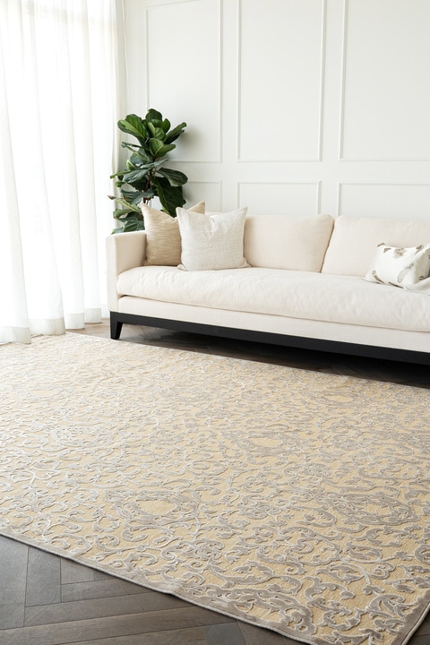 Buy Knot Home Argento Cream 3115f Pd 5 Living Room Carpet Online Shop Home Garden On Carrefour Uae