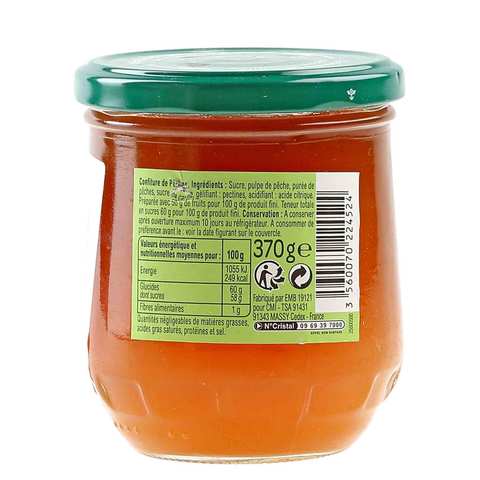 Carrefour Jam Peach 370 Gram