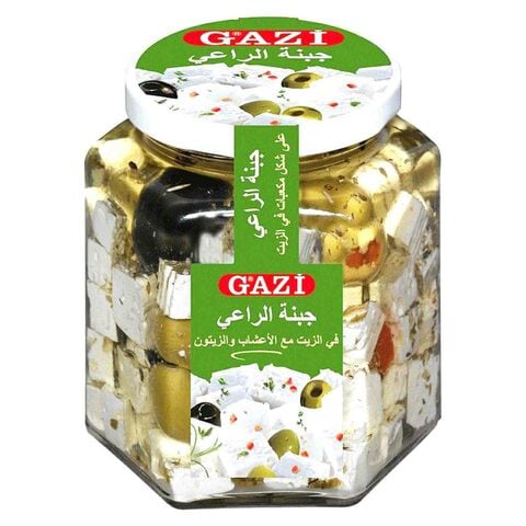 Gazi Soft Cheese Cubes In Oil With Herb 300g