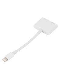 Generic - Lightning To HDMI AV TV Cable Adapter Converter Cable White