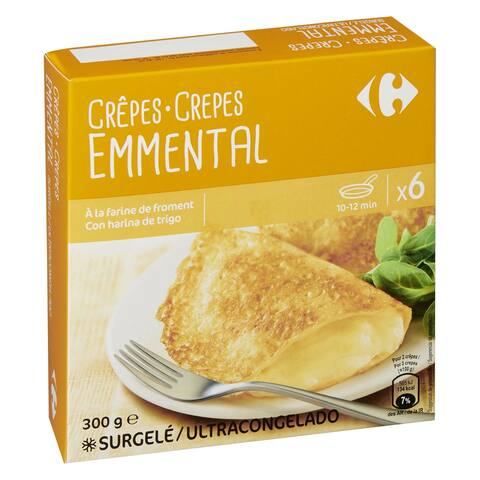 Carrefour Frozen Crepes Cheese Pancake 300g