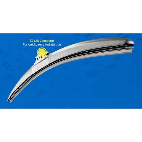 Michelin Stealth Hybrid Design Wiper Blade (18&quot;/45 cm)  - Smart-Flex Design Car Windshield, Excellent Performance in Rain And Snow And Provides Superior Windshield Contact (Pack of 1).