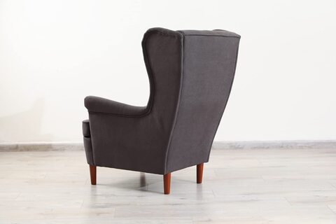 Gray accent deals chair