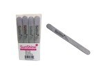 Buy Sunshine Nail File Silver 60/60 Grit 48pcs/pack in UAE