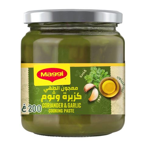 Buy Maggi Coriander  Garlic Paste 200g in Saudi Arabia