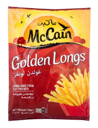 Buy Mccain Golden Longs And Thin Cut Potato Fries 750g Online