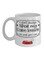 muGGyz World&#39;s Okayest Carpenter Printed Ceramic Coffee Mug White/Red/Black 8x9.5x8centimeter