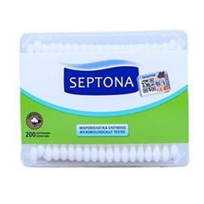 SEPTONA Round double-faced cotton pads 80 PCs