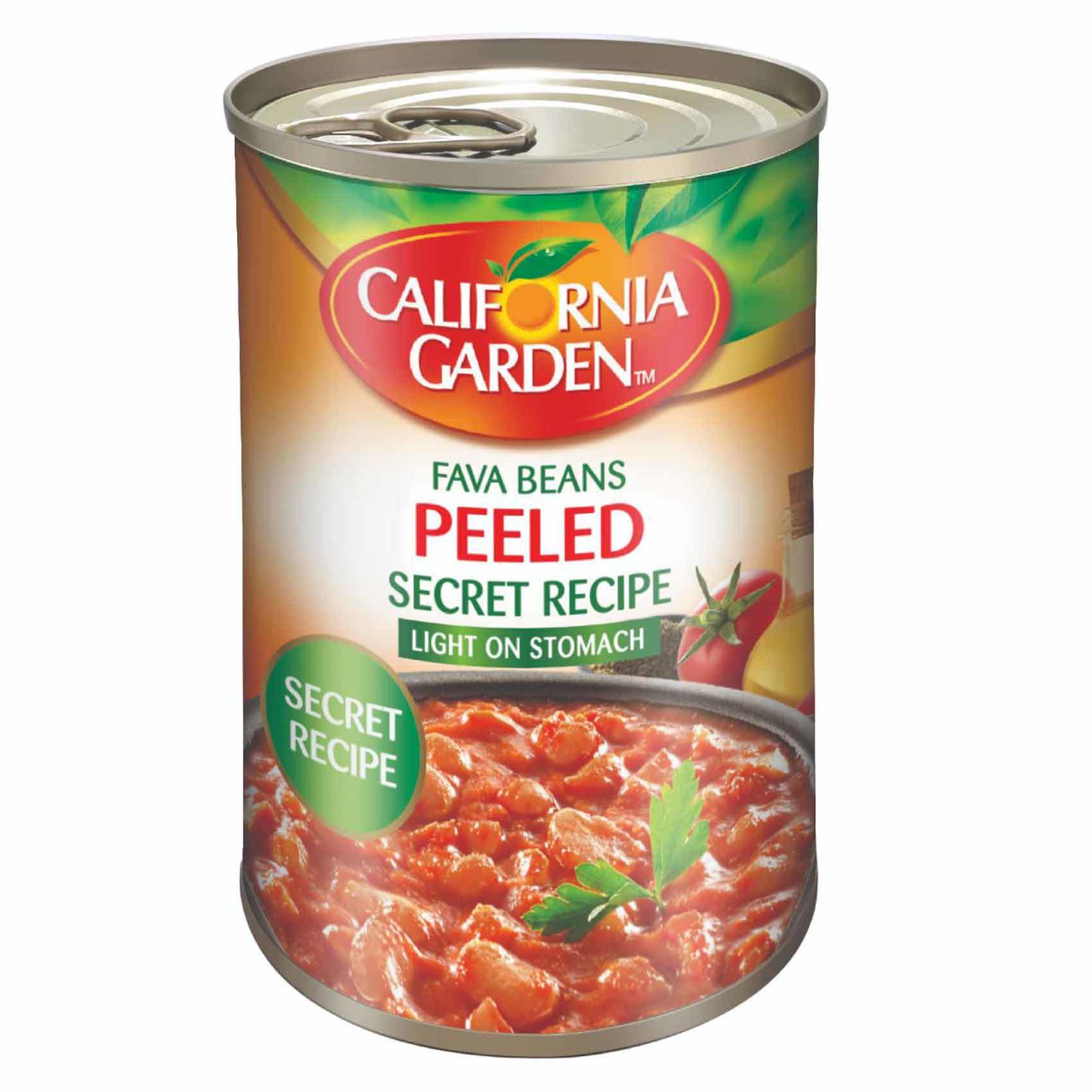 Buy California Garden Canned Peeled Fava Beans Secret Recipe 450g