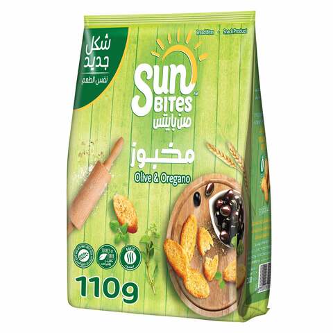اشتري صن بايتس خبز محمص بالزيتون و الزعتر 110 جرام في السعودية