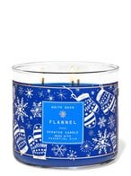 اشتري Bath  Body Works- Flannel 3-Wick Candle, 411 GM في الامارات