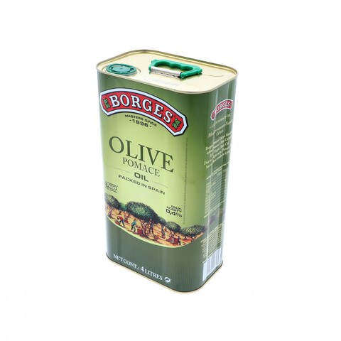 Borges Pomace Olive Oil Tin 4 lts