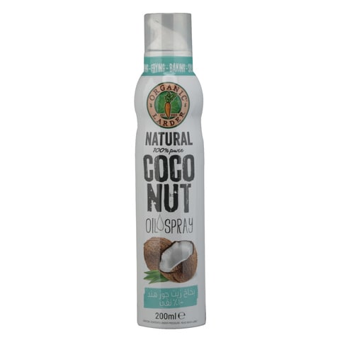 Organic Larder Natural Coconut Oil Spray 200ml