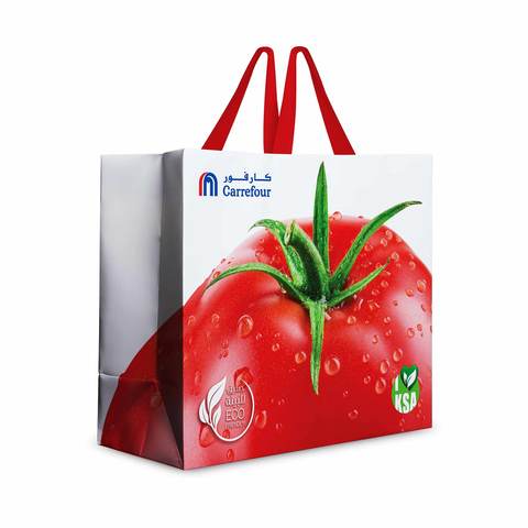 Eco shopping bag tomato