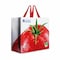 Eco shopping bag tomato
