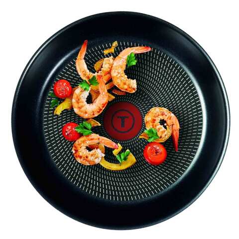 Tefal G6 Tempo Flame Fry Pan Red And Black 28cm