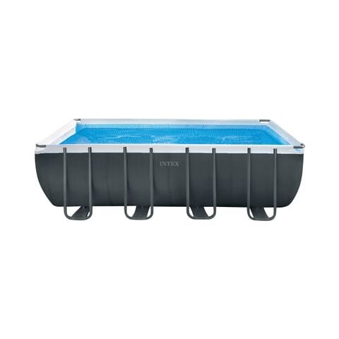 Intex Ultra Quadra Frame Pool Grey 549x274x132cm